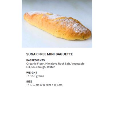 REALBREAD-MINI BAGUETTE  150G