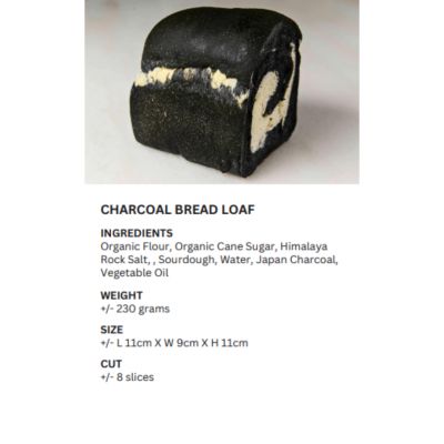 REALBREAD-CHARCOAL BREAD 230G