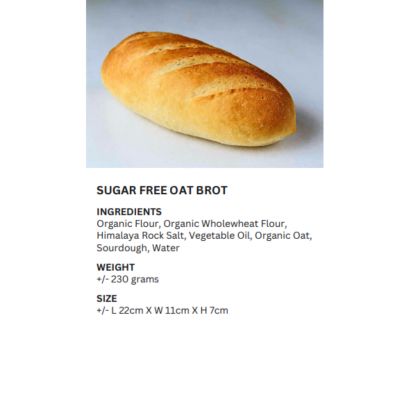 REALBREAD-OAT BROT 230G