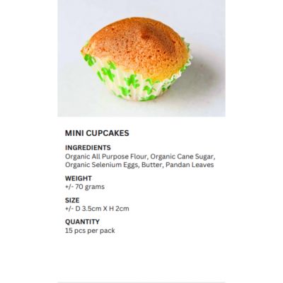 REALBREAD-MINI CUP CAKE 70G