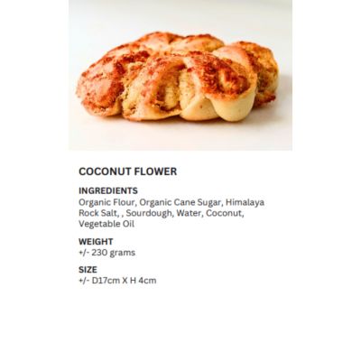 REALBREAD-COCONUT FLOWER 230G
