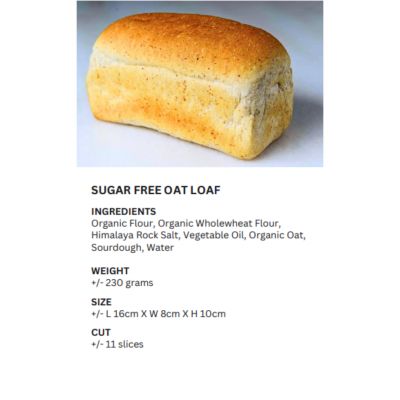 REALBREAD-OAT LOAF 230G