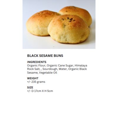 REALBREAD-SESAME BUNS 235G