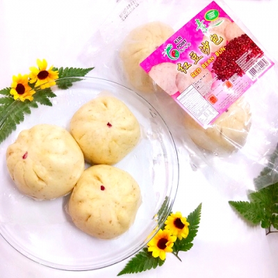 KIM POINT-RED BEAN PAU 6PCS
